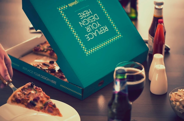 PSD pizza box mockups redefined enhance your visual identity