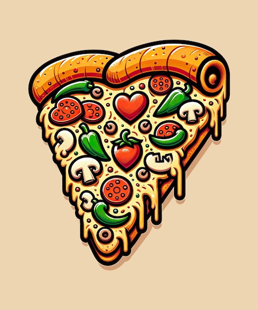 PSD pizza love heart slice dla miłośników pizzy tshirt cheesy love at first bite heart pizza tee