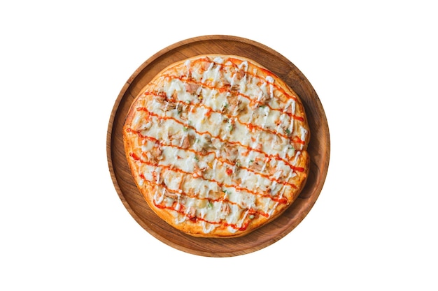 pizza pepperoni na desce