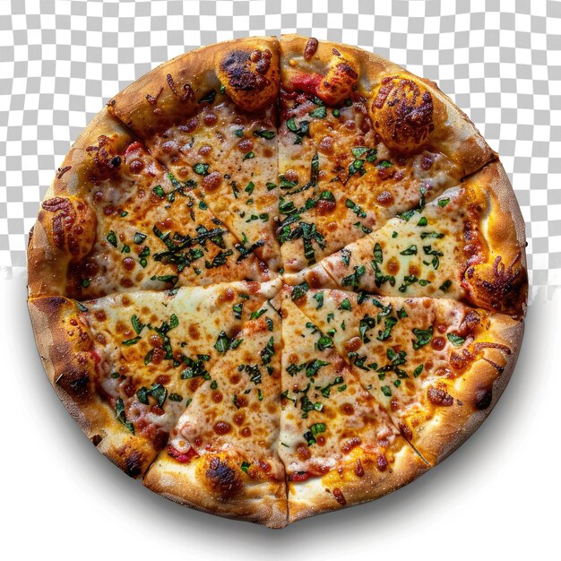 PSD a pizza with a slice missing from it