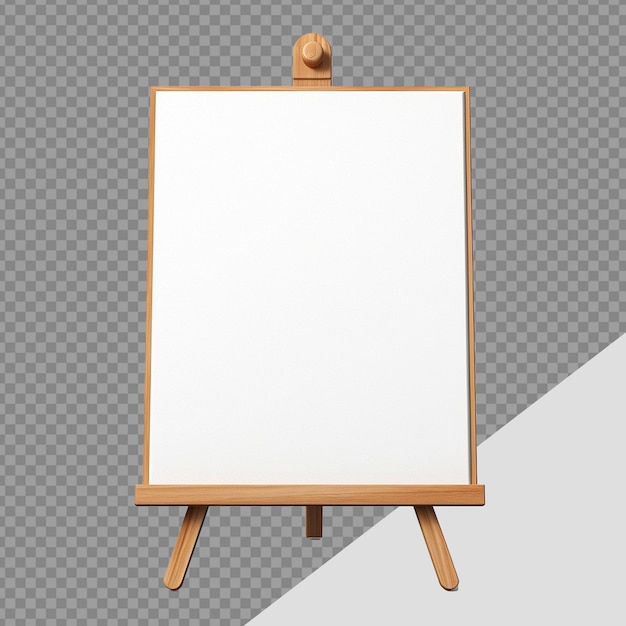 PSD placard png isolated on transparent background