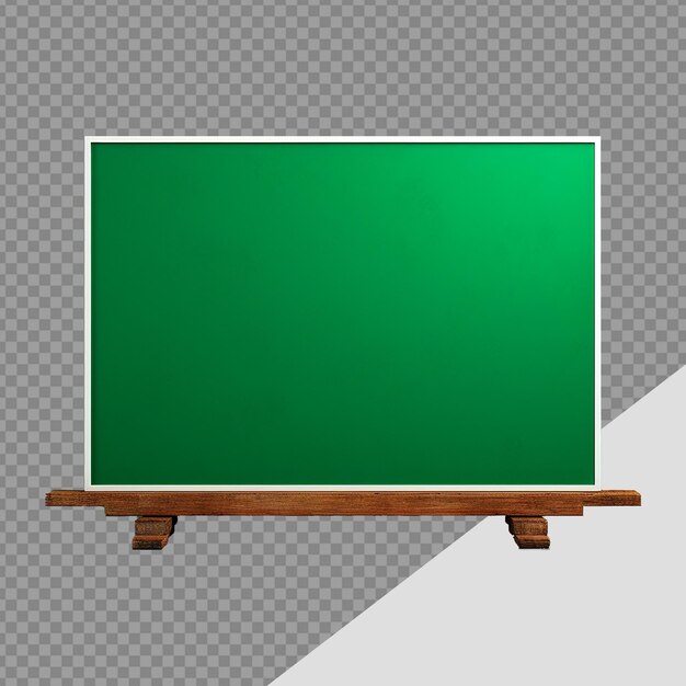 PSD placard png isolated on transparent background