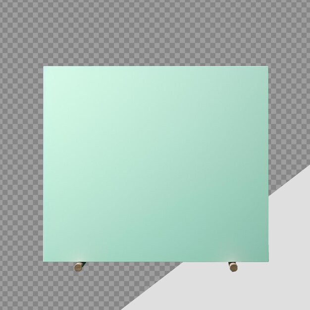 Placard png isolated on transparent background