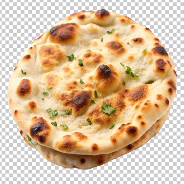 PSD plain naan de klassieke transparante achtergrond