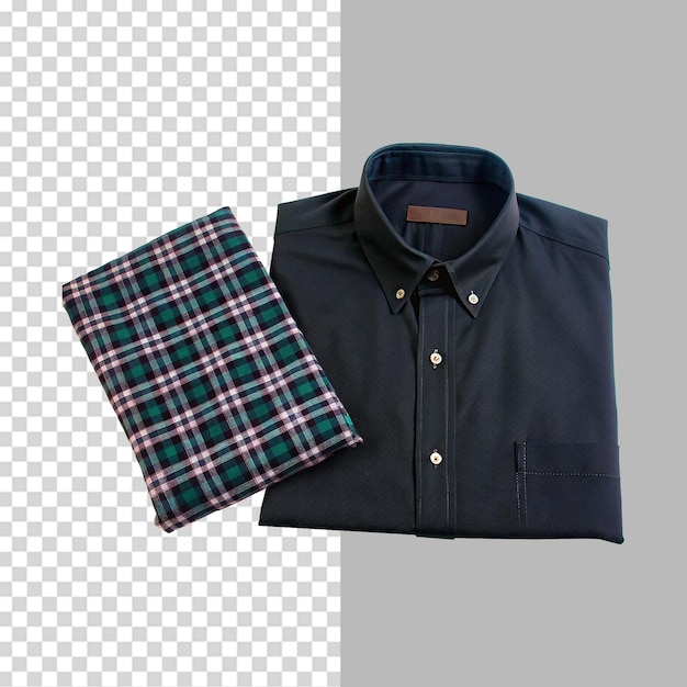 plain shirt isolated on transparent background