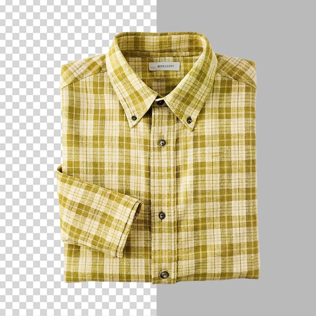 plain shirt isolated on transparent background