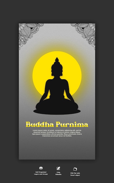 Plakat dla Buddy Puri.