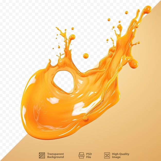 PSD plakat firmy o nazwie orange juice.