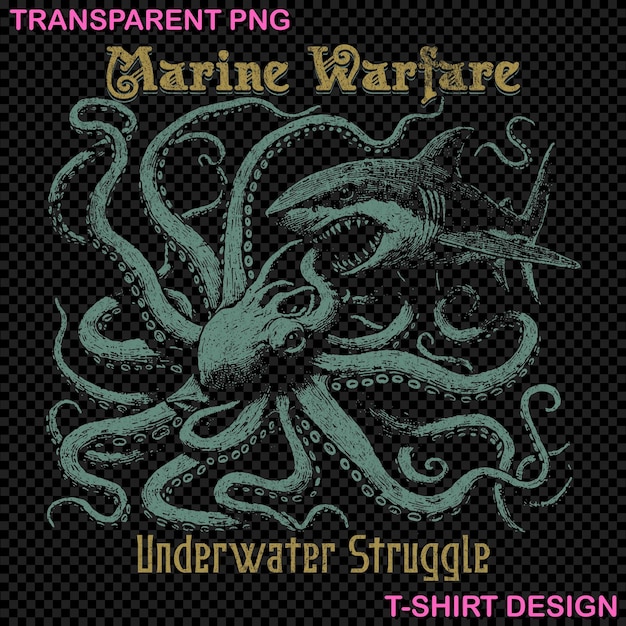 Plakat z napisem "Octopus"