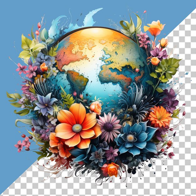 Planeet aarde png illustratie