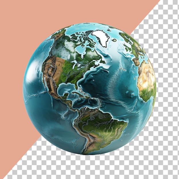 PSD planet earth png illustration