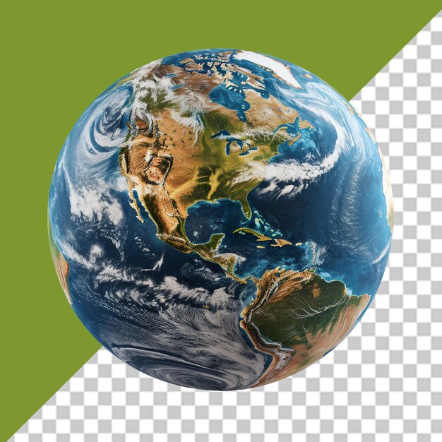 PSD planet earth png illustration