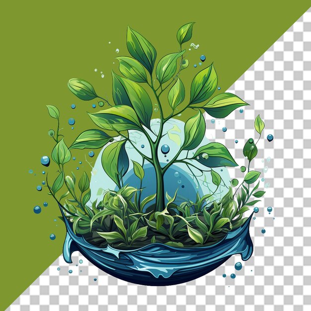 PSD planet earth png illustration