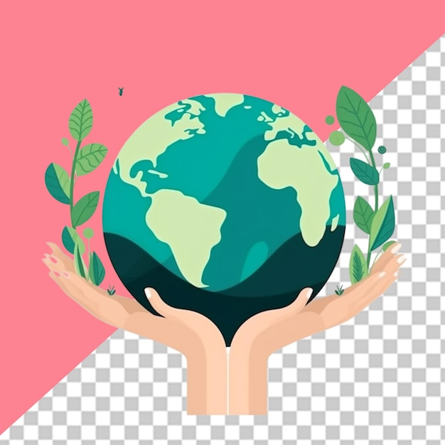 PSD planet earth png illustration