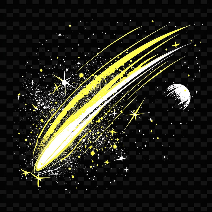 PSD 一個有星星和星星的星球