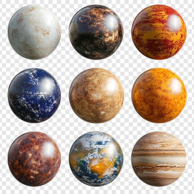 Planeten 3D-illustratie