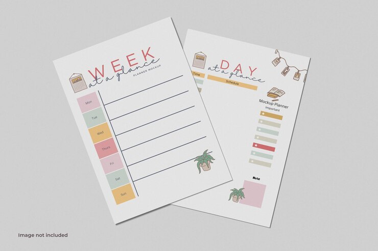 Planner mockup
