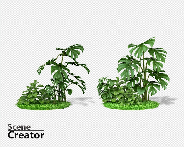 Plant 3d rendering