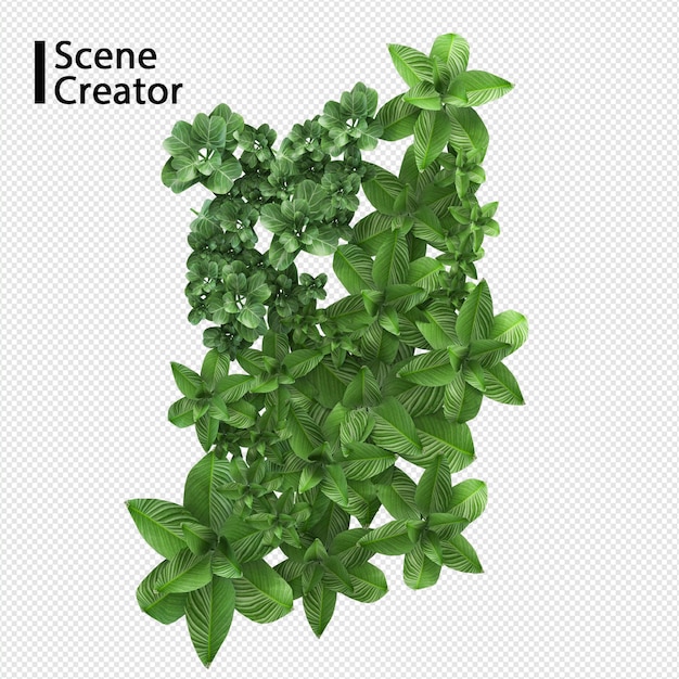 Plant 3d rendering