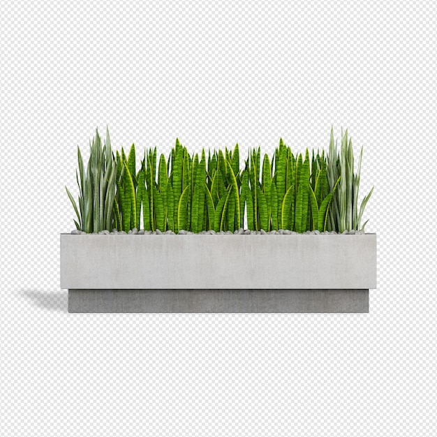 Plant 3d rendering