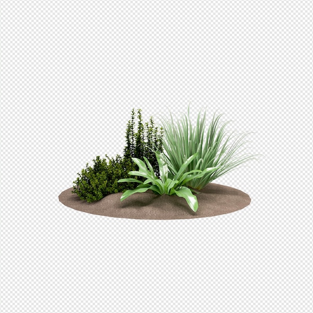 Plant 3d-рендеринг