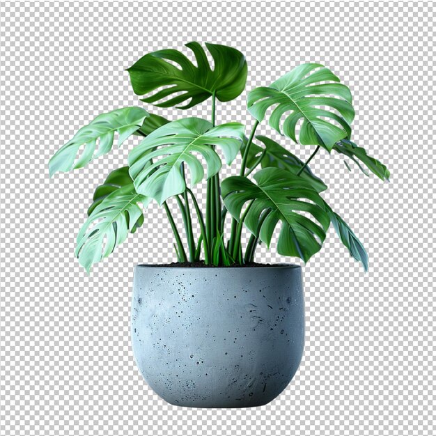 PSD a plant in a pot that has a plant in it