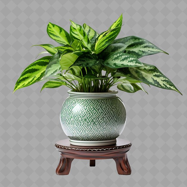 A plant in a vase that has the word quot potted quot on it