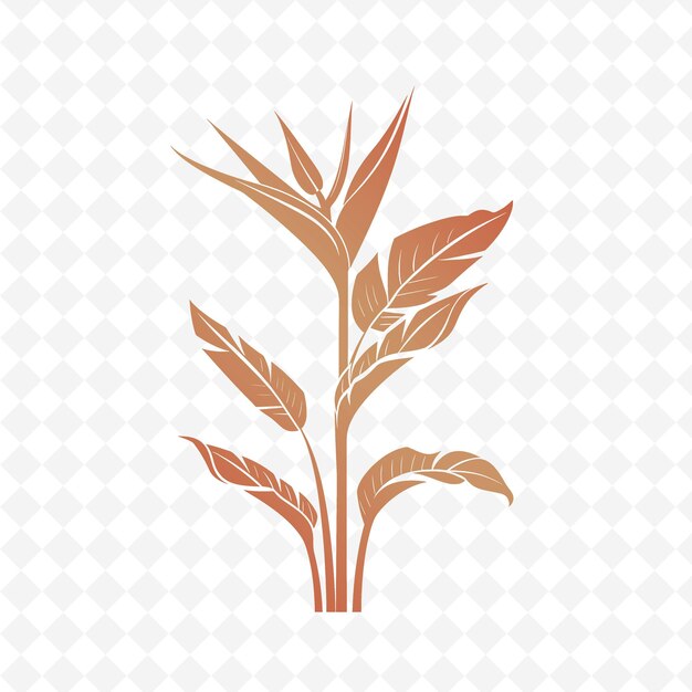 Plant on a white background vector art illustration