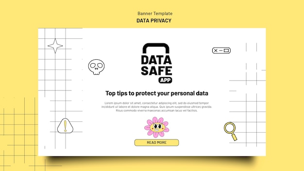 Płaski szablon prywatności danych