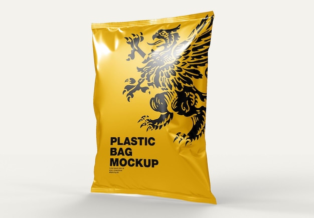 Plastic bag mockup