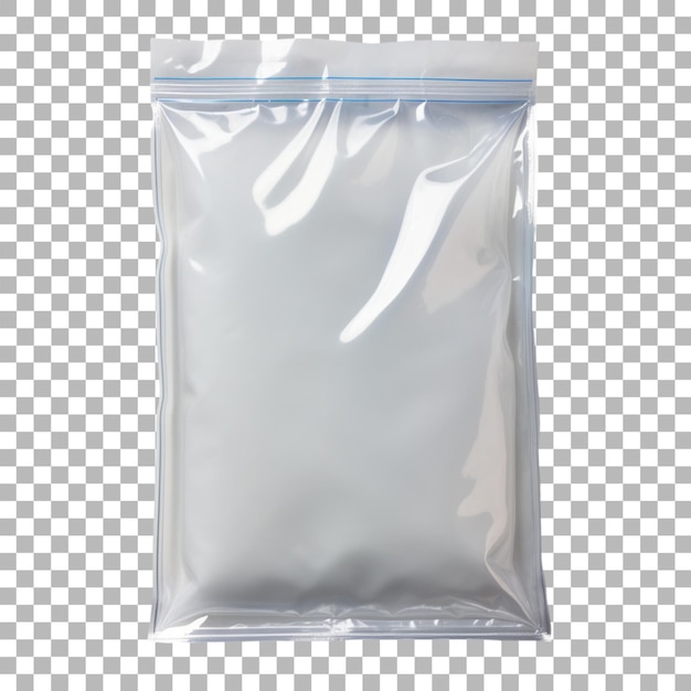 PSD 透明な背景のプラスチック袋の包装