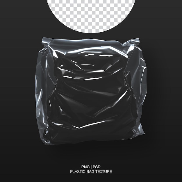 PSD plastic bag textures heeft een transparant uiterlijk