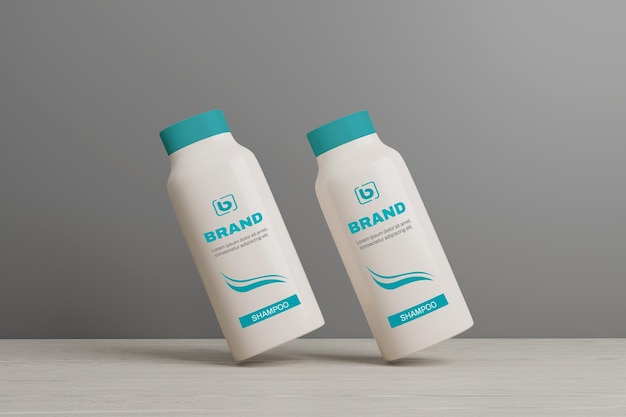 Plastic Bottle Mockup