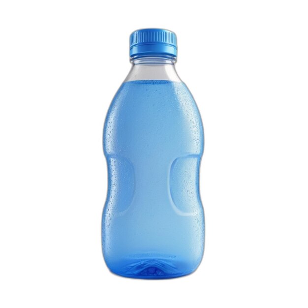 PSD plastic bottle psd on a white background