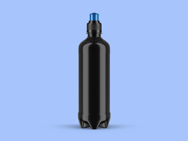 Plastic Bottle with Liquid