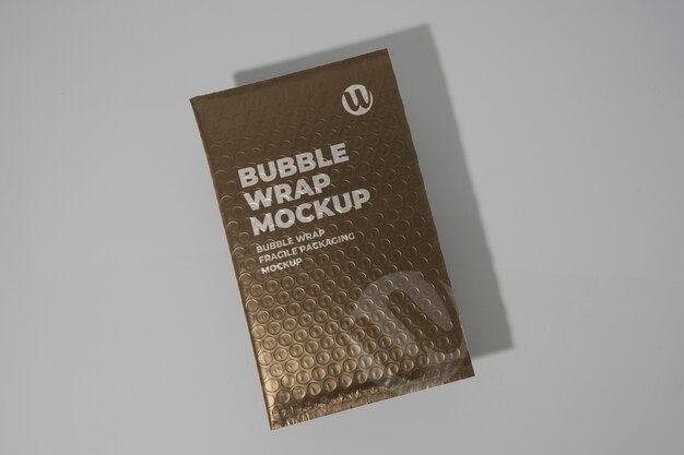 Premium PSD | Plastic bubble wrap for packaging