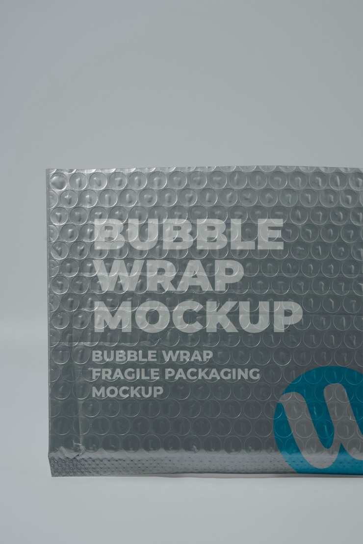 PSD plastic bubble wrap for packaging
