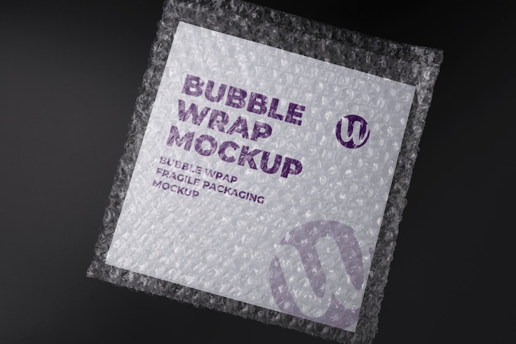 PSD plastic bubble wrap for packaging