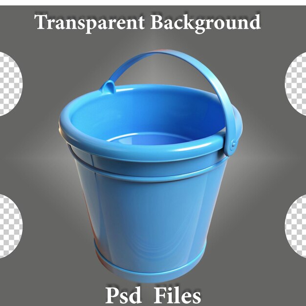 PSD plastic bucket