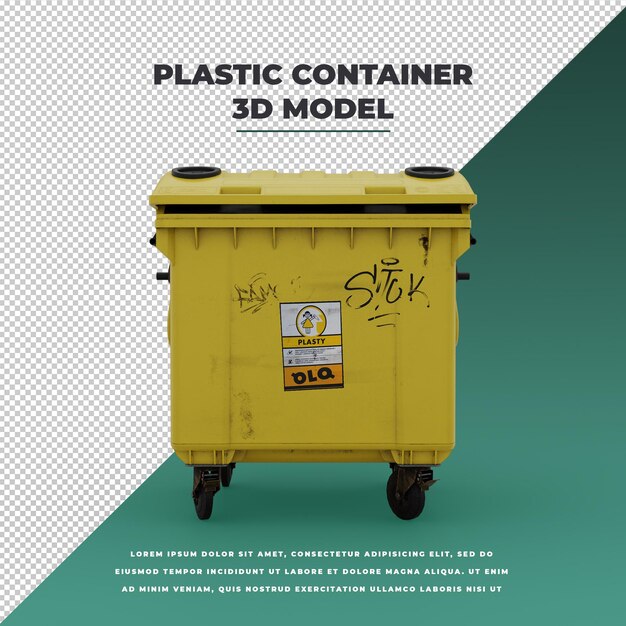 Plastic container