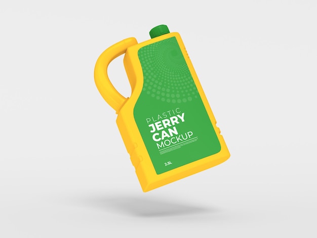 Plastic Jerry Can Mockup