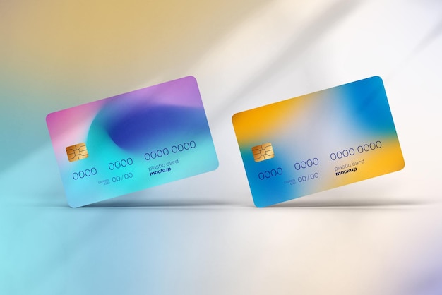 PSD plastic kaartmodel - creditcard