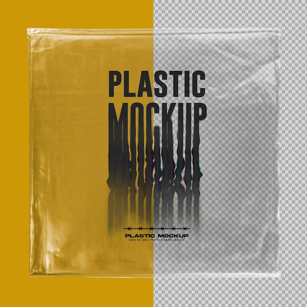 Mockup di plastica