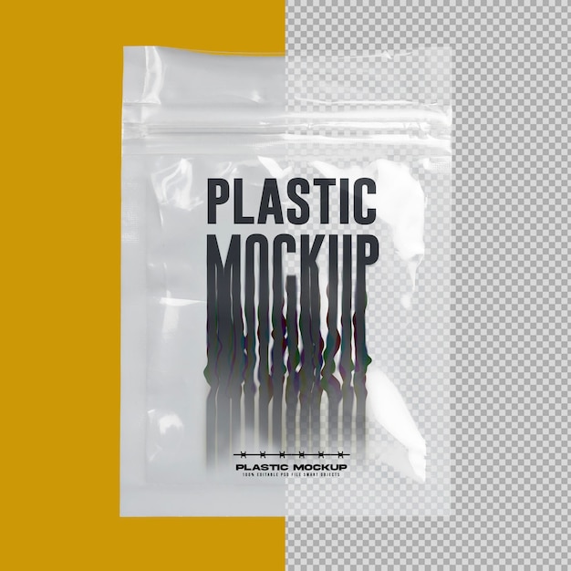 PSD plastic mockup