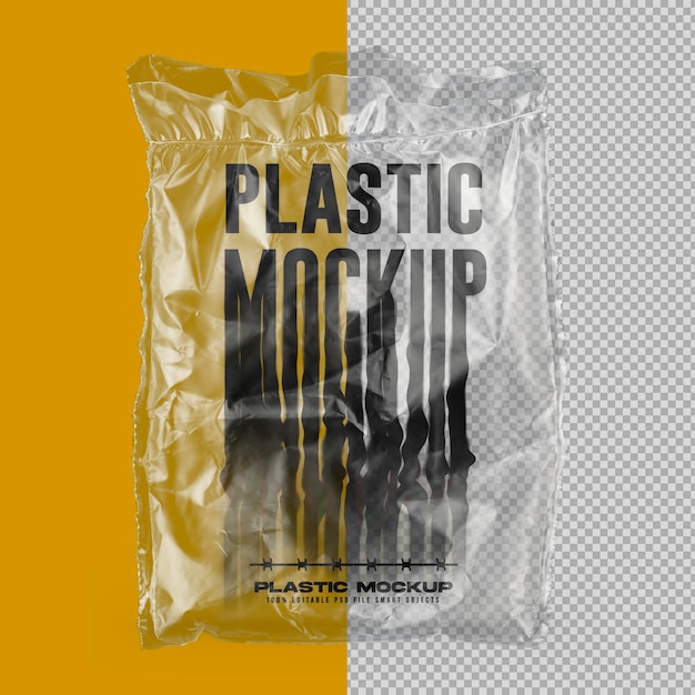 PSD mockup di plastica