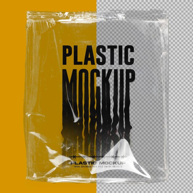 Mockup di plastica