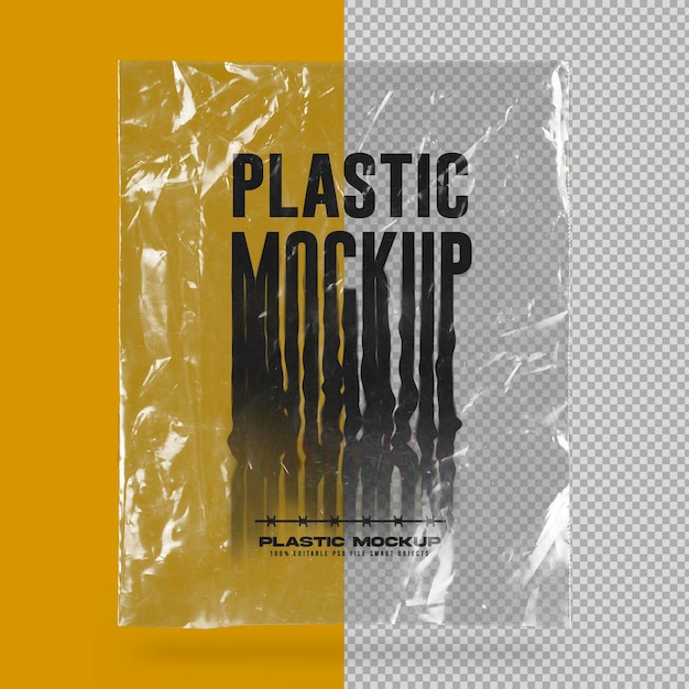 Mockup di plastica