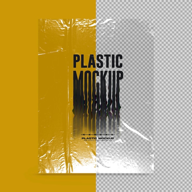 PSD mockup di plastica