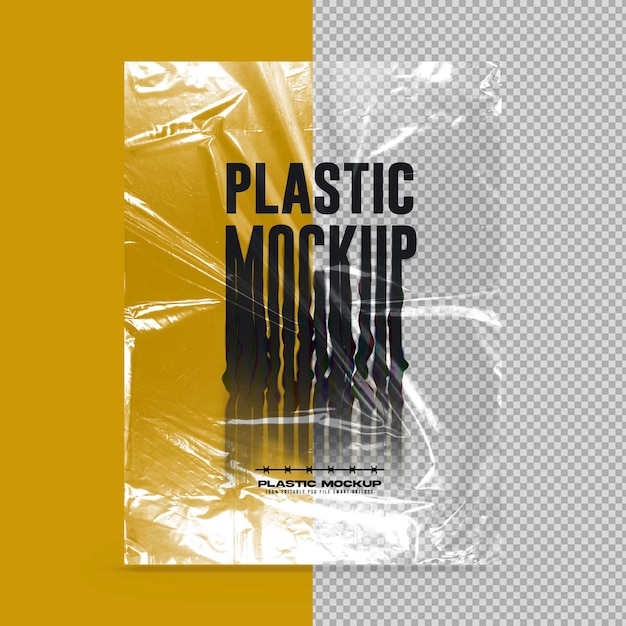 PSD plastic mockup