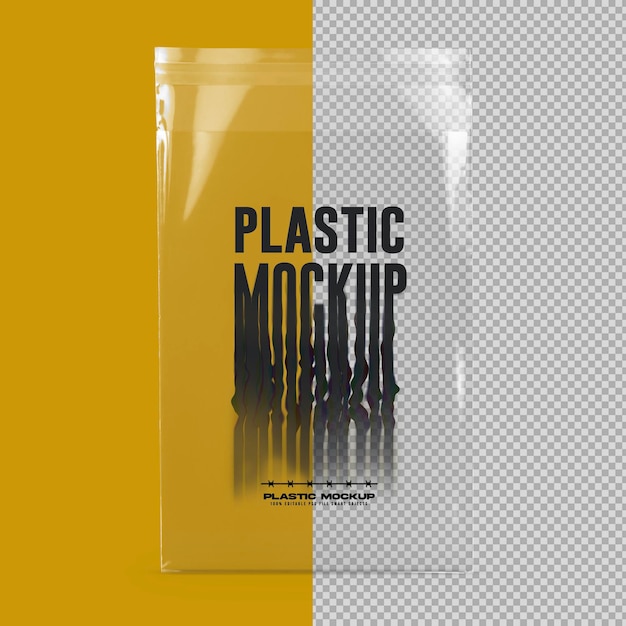 Mockup di plastica